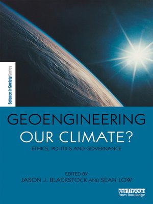 cover image of Geoengineering our Climate?
